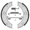 BREMBO S 50 512 Brake Shoe Set, parking brake